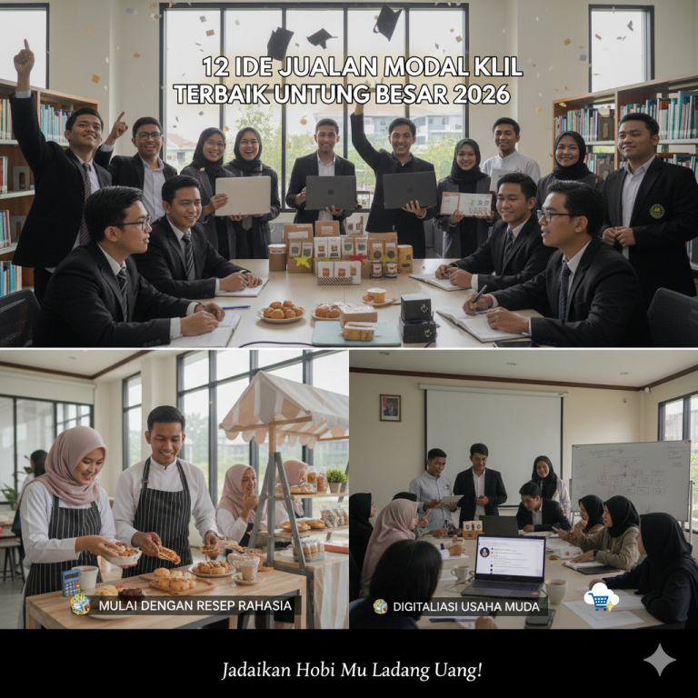 contoh ide jualan modal kecil untung besar