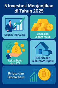 5 Investasi Menjanjikan Tahun 2025