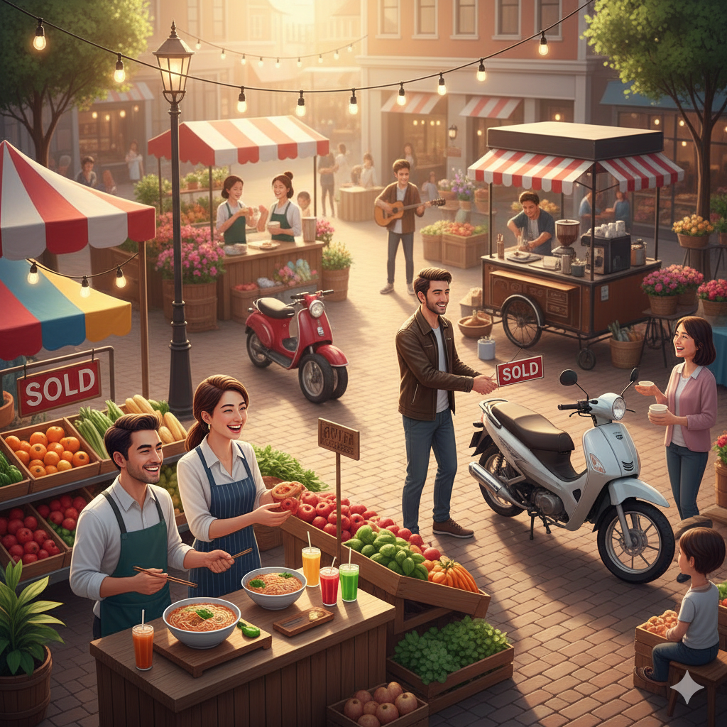 bisnis model canvas dengan mudah: 9 elemen BMC  gambaran menyeluruh tentang bagaimana sebuah bisnis bisa berjalan