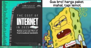 Harga Internet Indonesia Termahal di ASEAN walau Lemot