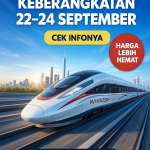 Ada Diskon Tiket WHOOSH Keberangkatan 22-24 September CEK INFONYA