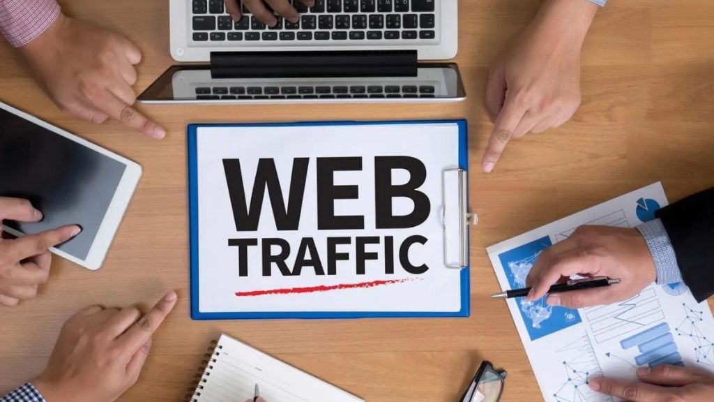 menaikkan web traffic