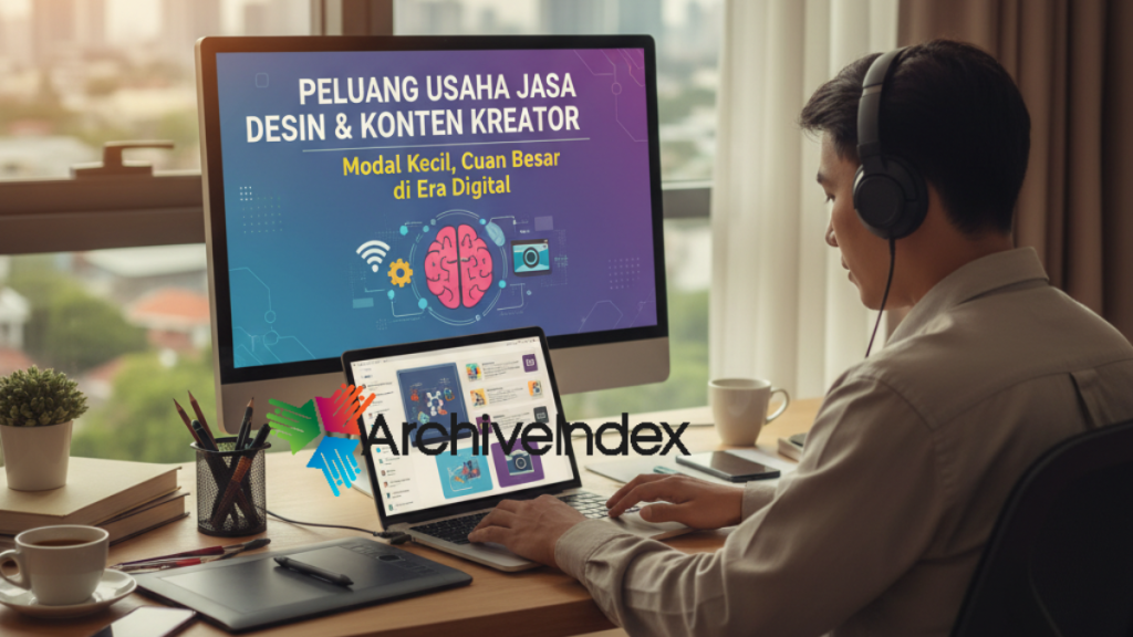 🎯Peluang Usaha Jasa Desain & Konten Kreator: Modal Kecil, Cuan Besar di Era Digital!